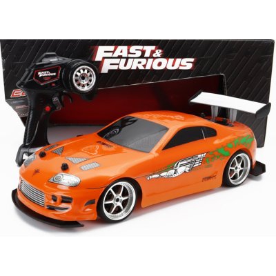 Jada Toyota Brian's Supra Mkiv 1995 Paul Walker Fast & Furious Orange 1:10 – Zboží Dáma