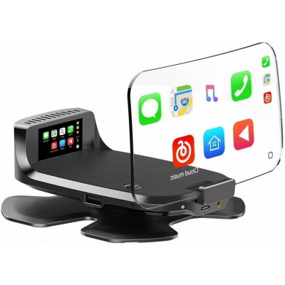 HEAD UP DISPLEJ se zobrazením CarPlay + Android Auto, reflexní deska – Zboží Živě