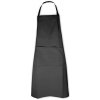 Zástěra The One Apron Zástěra na krk šedá anthracite