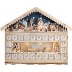 Solight 1V258 LED vánoční dekorace adventní kalnedář horská chata – Hledejceny.cz