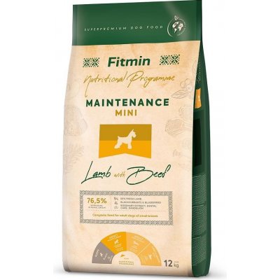 Fitmin Mini Maintenance Lamb&Beef 2 x 12 kg