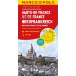 Northern France Marco Polo Map - Ile de France, Haute-Normandie, Picardie Marco PoloSheet map, folded – Sleviste.cz