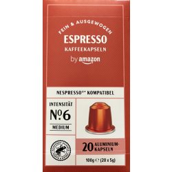 Amazon Espresso kávové kapsle 20 ks