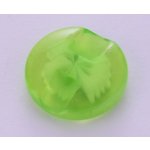 Knoflík 14 mm průhledný s kytkou Varianta: 18 – Hledejceny.cz