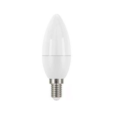 Emos LED žárovka , E14, 6W, 470lm, 2700K, teplá bílá, mléčná – Zboží Mobilmania