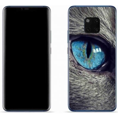 Pouzdro mmCase Gelové Huawei Mate 20 Pro - modré kočičí oko – Zboží Mobilmania