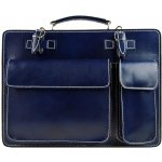 Diva Moderní pánská aktovka z pravé italské kůže černá – Zboží Mobilmania