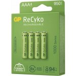 GP ReCyko AAA 950mAh 4ks 1032124090 – Zboží Živě
