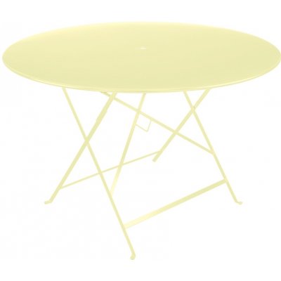 Fermob Bistro 117 cm Citronově žlutý kovový skládací stůl – Hledejceny.cz