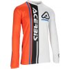 Dres na motorku Acerbis MX J-TRACK CONNECTION bílo-oranžový