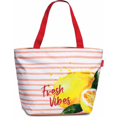 Fabrizio plážová taška přes rameno 31l Fresh Vibes 50407-5200 světle oranžová s citróny – Hledejceny.cz