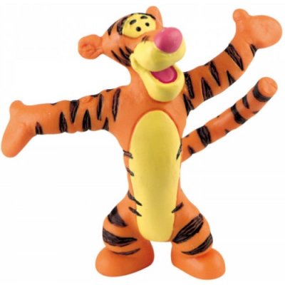 Figurka na dort Tygr - Medvídek Pú 5x3,5cm – Zboží Mobilmania