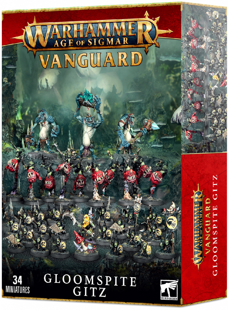 GW Warhammer Age of Sigmar Vanguard Gloomspite Gitz