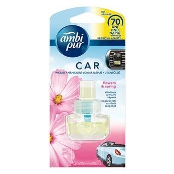 Ambi Pur Car Flowers & Spring náhradní náplň 7 ml