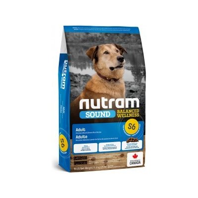 Nutram S6 Sound Adult Dog pro dospělé psy 11,4 kg – Zbozi.Blesk.cz