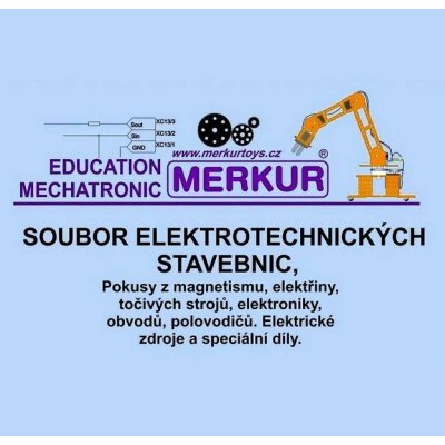 Merkur 112104 Soubor elektrotechnických stavebnic – Zboží Dáma