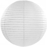 Lampion kulatý 20cm bílý – Zboží Dáma