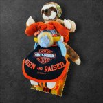 BabyDort motorka z plenek pro miminko HARLEY DAVIDSON – Zboží Mobilmania