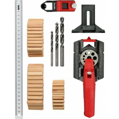 Kolíkovačka Dowelling jig set 49758310 – Zbozi.Blesk.cz