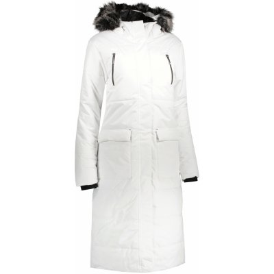 Alpine Pro Tessa 5 dámský kabát bílý – Zboží Mobilmania