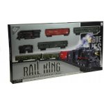 LeanToys Vláčkodráha s lokomotivou a doplňky – Sleviste.cz