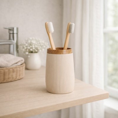 HOMLA Koupelnový hrnek Diall béžový – Hledejceny.cz