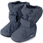 Sterntaler dětské zimní capáčky s Thinsulate vložkou protiskluzovou podrážkou modré melange – Zboží Dáma