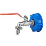 Bradas Kovový ventil na IBC kontejnerovou nádrž 3/4" + 1/2" S60x6 KK04123413Z – Hledejceny.cz