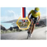 Akrylátová medaile Cyklistika Zlatá – Hledejceny.cz