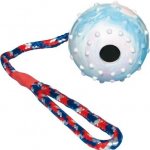 Trixie Vrhací míč hrbolatý na šňůře 7 cm / 30 cm – Zbozi.Blesk.cz