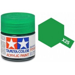 Tamiya 81525 X-25 Clear Green/Zelená Průhl.