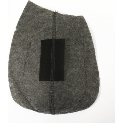 Ramenní vycpávky jehlované kabátové raglánové 18 x 21cm šedá barva – Hledejceny.cz
