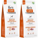 Brit Care Hypoallergenic Adult Medium Breed Lamb 2 x 12 kg – Hledejceny.cz