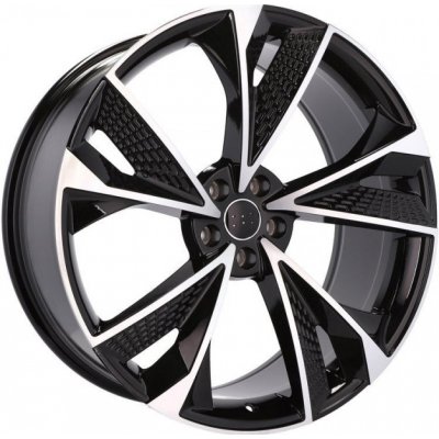 Racing Line B1566 7.5x17 5x100 ET40 black polished – Hledejceny.cz