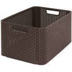 CURVER 205850 Úložný košík STYLE BOX - L - hnědý (03616-210) – Zbozi.Blesk.cz