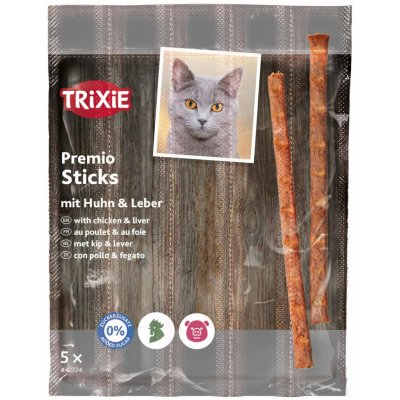 Trixie Premio Quintett tyčinky drůbeží játra 5 x 5 g – Hledejceny.cz