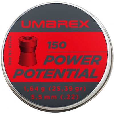Diabolky Umarex Power Potential 5,5 mm 150 ks – Sleviste.cz
