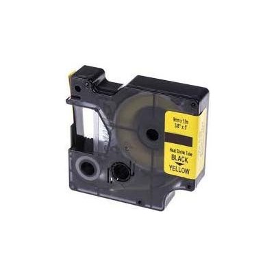 Kompatibilní páska s Dymo 18054, S0718290, 9mm x 1, 5m černý tisk / žlutý podklad – Sleviste.cz