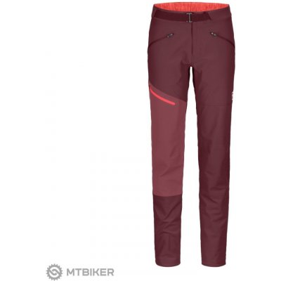 Ortovox Outdoorové kalhoty Brenta Pants W Winetasting – Zboží Mobilmania