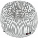 Kondela GOMBY šedo-bílá/cik cak – Zboží Dáma