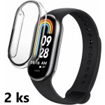 Xiaomi 2ks Ochranný kryt pro Smart Band 9 Průhledný MBSCZ-3DKRYTPR29 – Zboží Živě