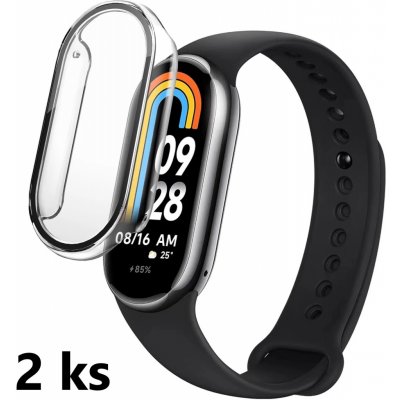 Xiaomi 2ks Ochranný kryt pro Smart Band 9 Průhledný MBSCZ-3DKRYTPR29 – Zboží Živě