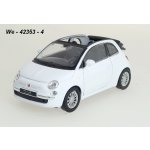 Welly Fiat 500 C ´10 bílá 1:34 – Hledejceny.cz