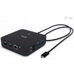i-Tec USB-C DP Dual HDMI Docking Station with Power Delivery 100 W C31TRIPLEVIDEODPPRO – Zboží Živě