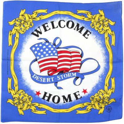 Šátek bandana Fosco USA Welcome Home – Sleviste.cz