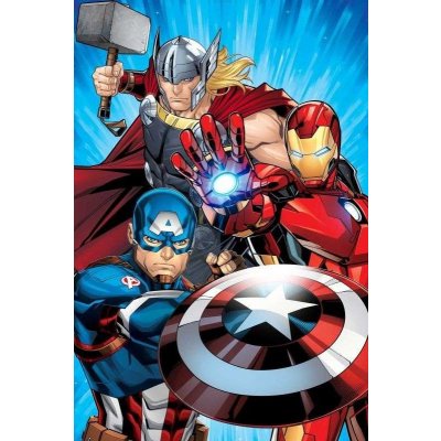 JERRY FABRICS Deka mikroflanel Avengers Heroes 02 – Zbozi.Blesk.cz