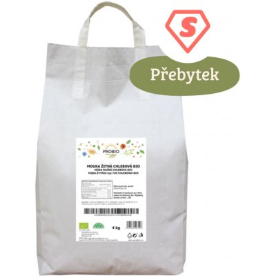 Bioharmonie Chlebová mouka žitná 4 kg – Zboží Dáma