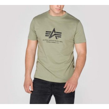 Alpha Industries tričko Basic T Shirt olivové od 535 Kč - Heureka.cz