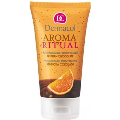 Dermacol Aroma Ritual harmonizující tělový peeling Belgická čokoláda 150 ml – Zboží Mobilmania