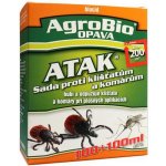 AgroBio Atak Sada proti klíšťatům a komárům 2 x 100 ml – Zboží Dáma